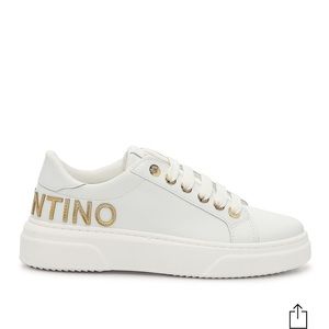 Valentino by Mario Valentino Alice Sneaker Gold White 6.5